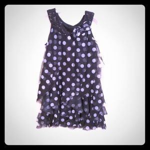Black and White Polka Dot Dress